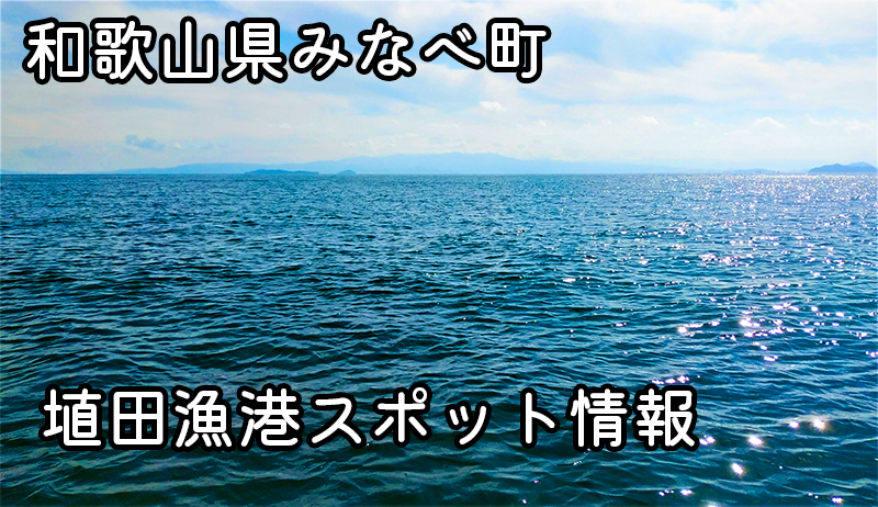 和歌山県みなべ町・埴田漁港の釣りスポット情報 | キス・チヌ・グレを狙おう！
