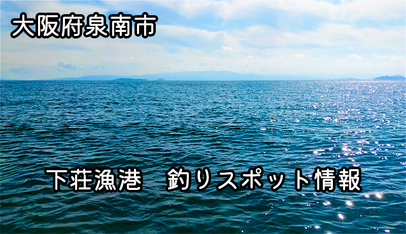 大阪府下荘漁港：穴場の釣りスポットを徹底解説！